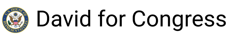 David for Congress logo
