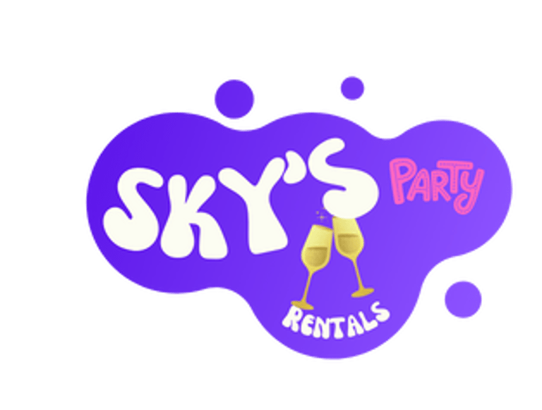 Sky's Party Rentals logo