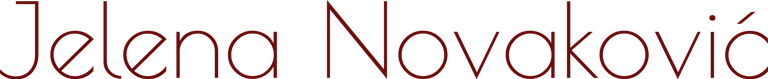 Jelena Novakovic logo