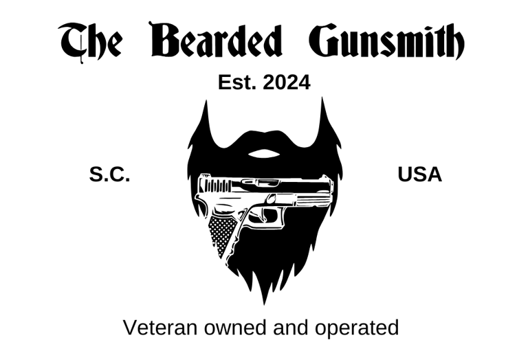 THE BEARDED GUNSMITH logo