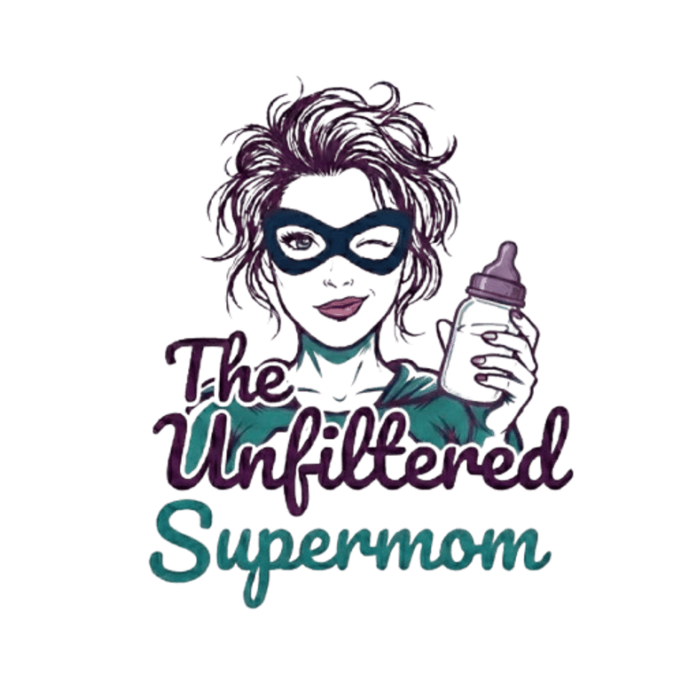 The Unfiltered Supermom logo
