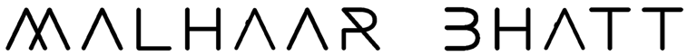 Malhaar Bhatt | Photography logo