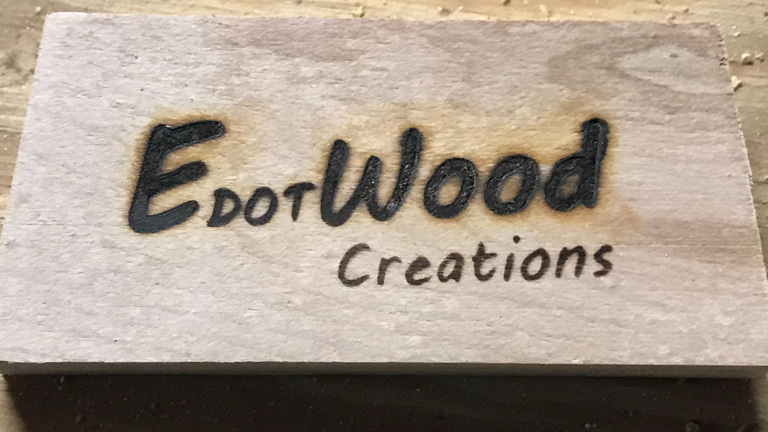 EdotWOOD CREATIONS logo