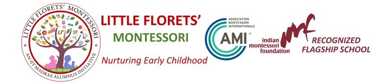 LITTLE FLORETS' MONTESSORI logo
