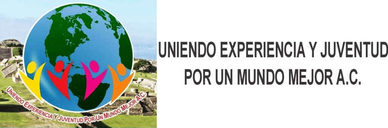 UNIENDO EXPERIENCIA Y JUVENTUD POR UN MUNDO MEJOR A.C. logo
