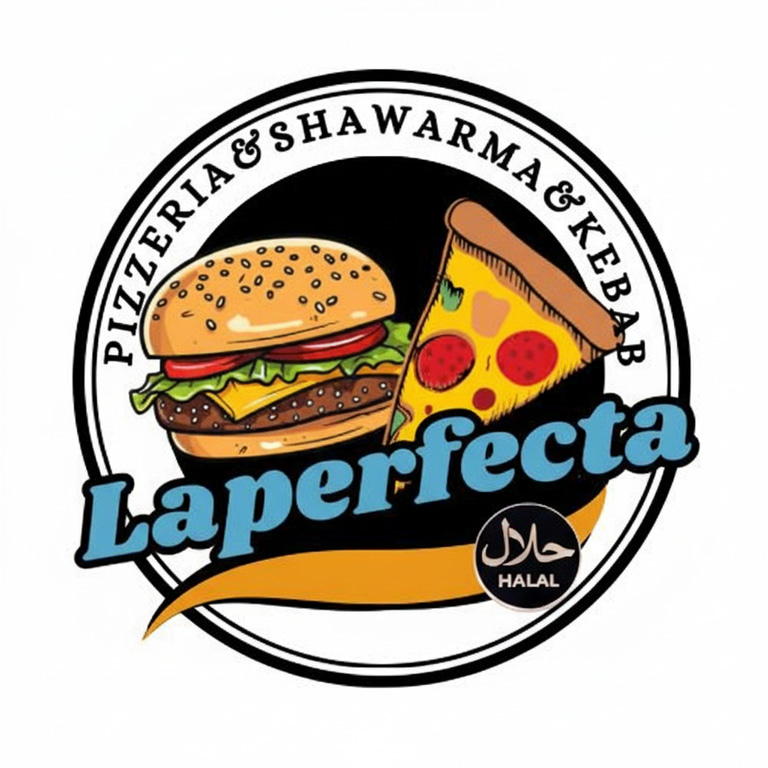 la perfecta pizzería logo
