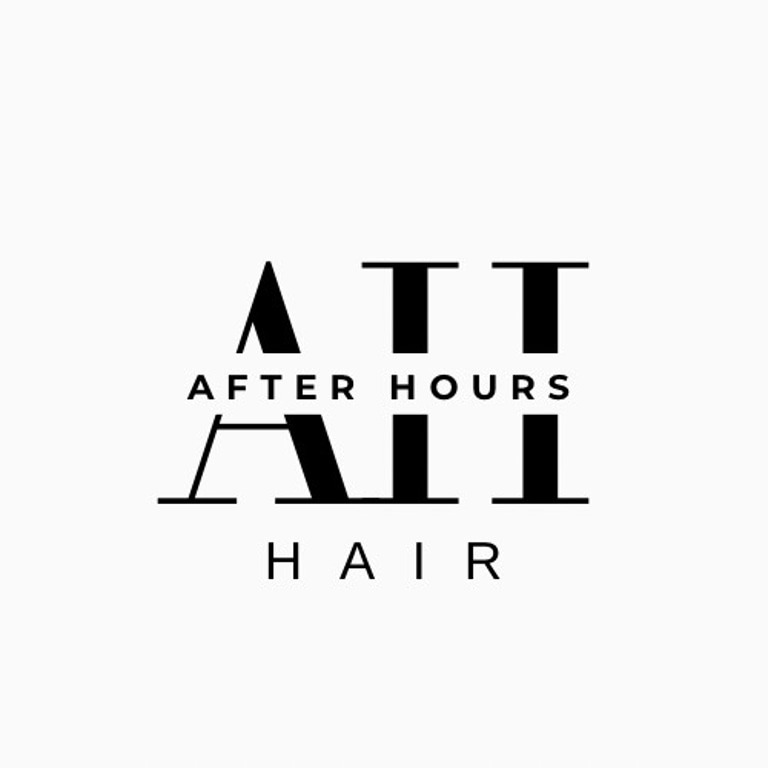 the Curly Haired Barber @ "After Hours" logo