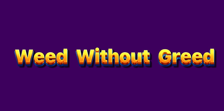 Weed Without Greed logo
