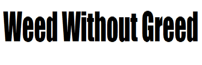 Weed Without Greed logo