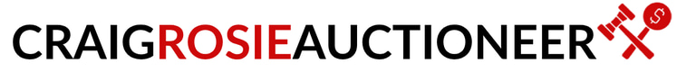 Benefit Charity Auctioneer - Craig Rosie logo