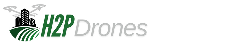 h2p drones logo