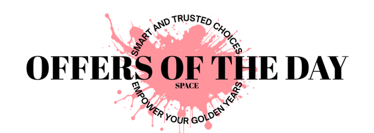 Offers of the Day. Space logo