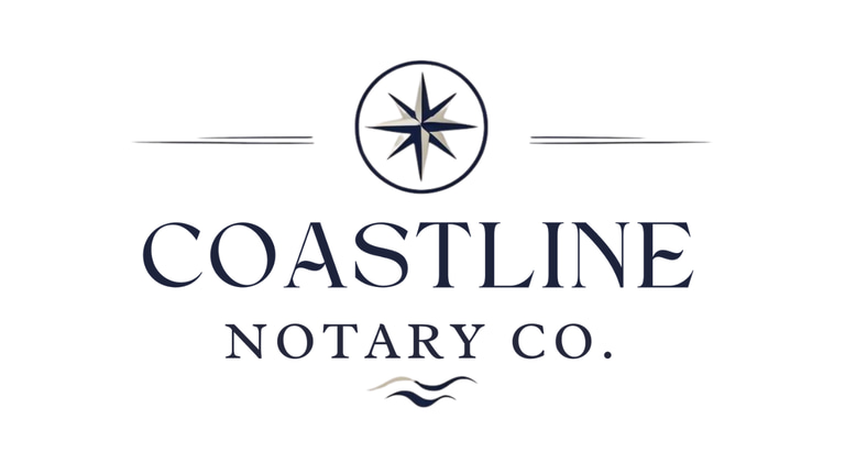 Coastline Notary Co. logo