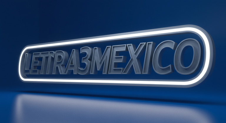 Letras 3d Fabricante logo