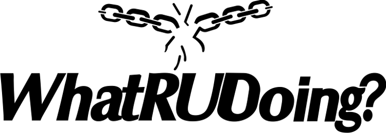 WhatRUDoing? logo
