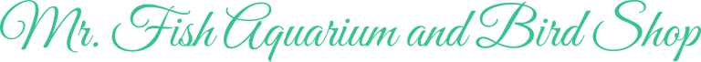 Mr Fish Aquarium and Bird Shop logo