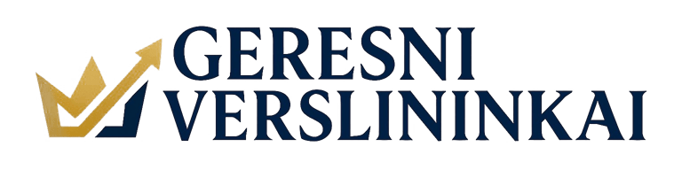 Geresni Verslininkai logo