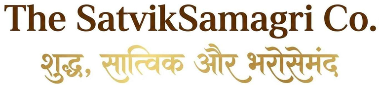The SatvikSamagri Co. logo