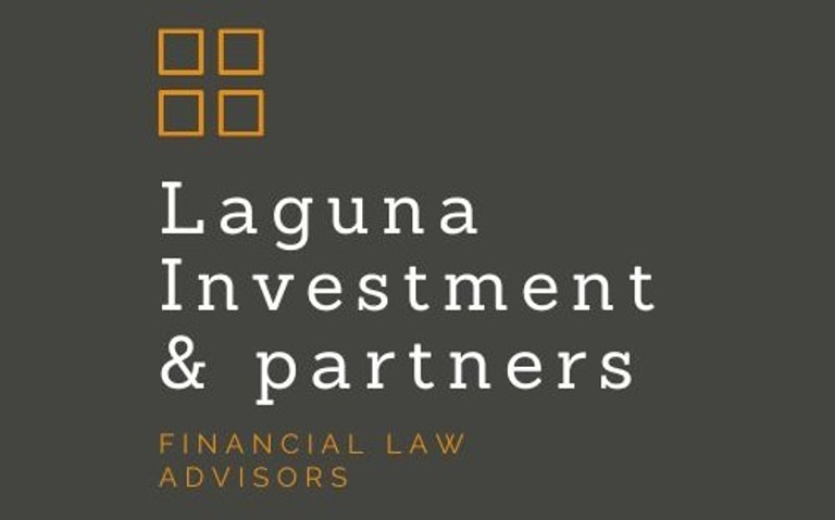 LAGUNA INVESTMENT & PARTNERS. Conectamos Capital, Confianza, transparencia y Cumplimiento. logo