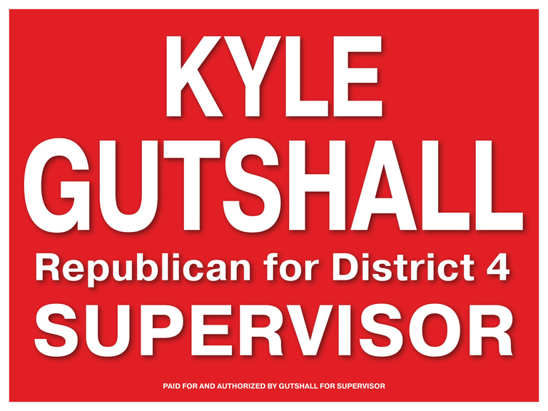Kyle Gutshall for Supervisor logo