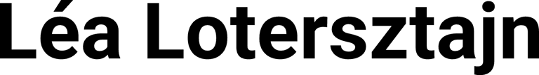 Léa Lotersztajn logo logo