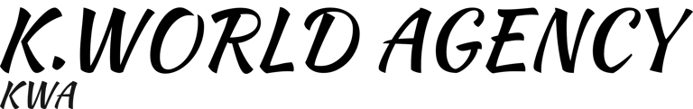 K. WORLD AGENCY (KWA) logo