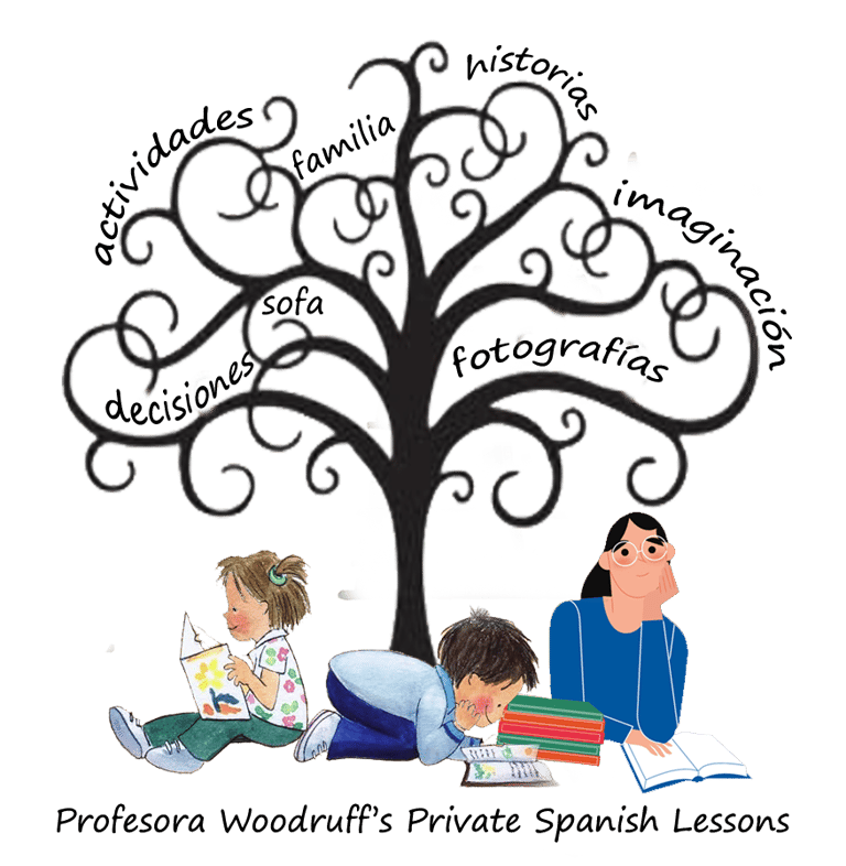 Woodruff Spanish Storytelling logo