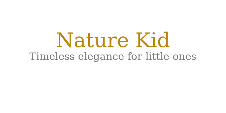 Nature kid logo