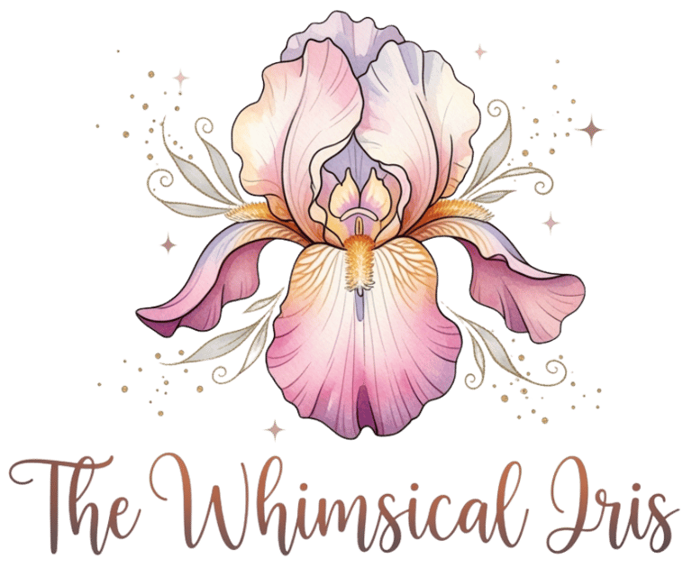 The Whimsical Iris logo