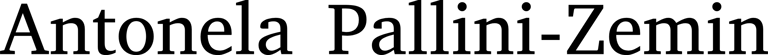 Antonela Pallini Zemin logo