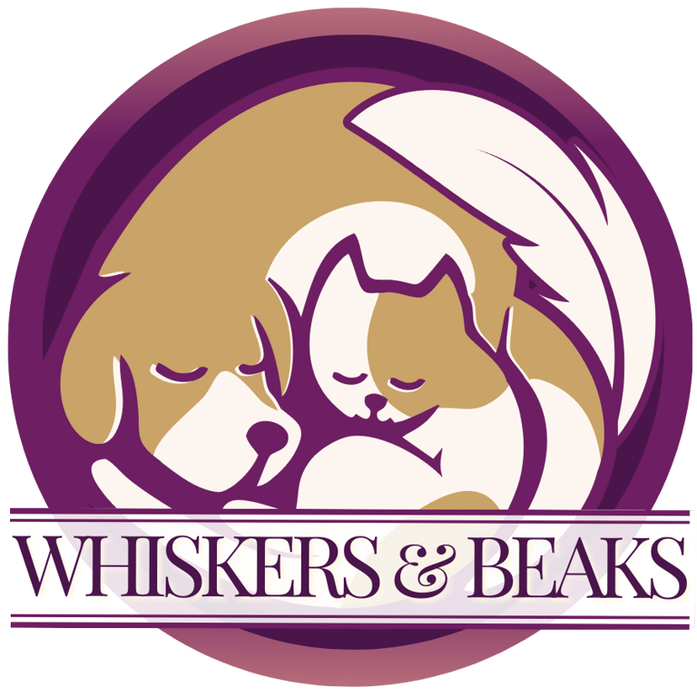 Whiskers & Beaks logo