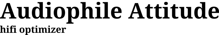 Audiophile Attitude logo