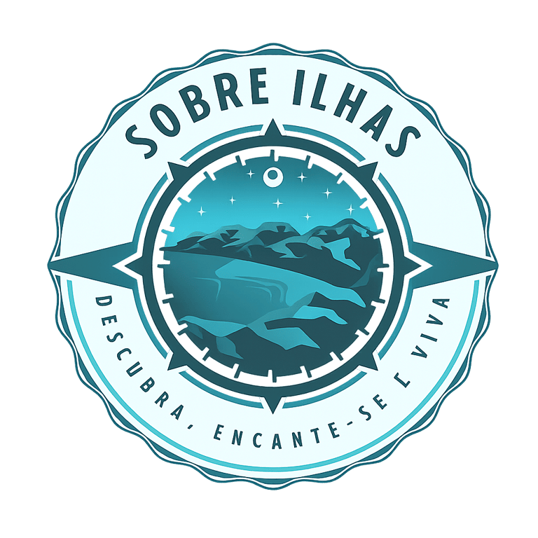 agência de viagem especializada em ilhas ao redor do mundo logo