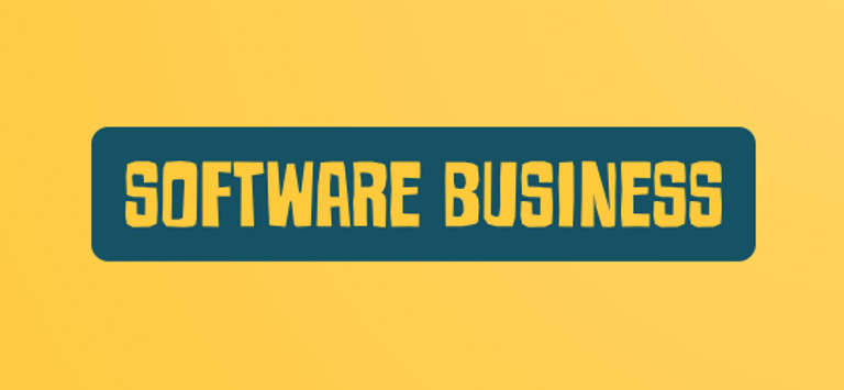 SOFTWARE BUSINESS logo