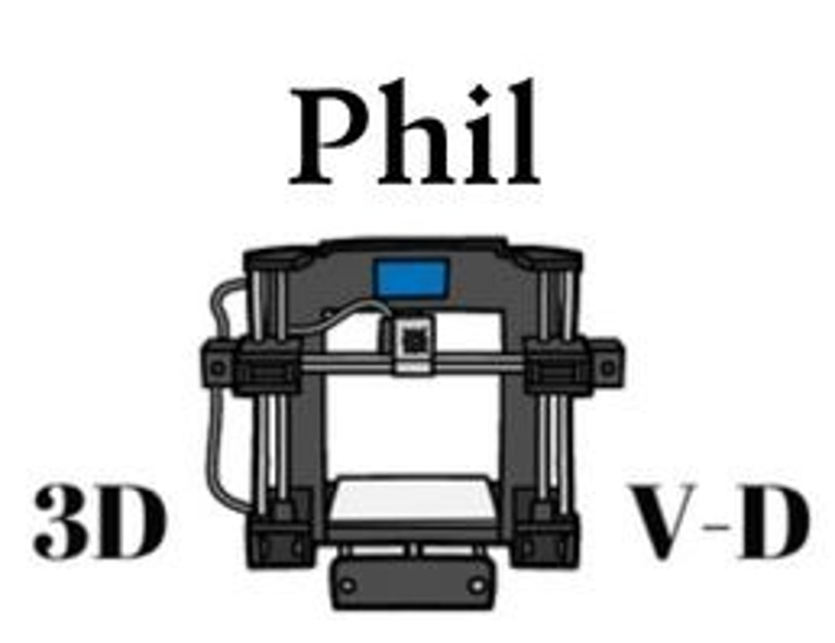 Phil 3D V-D logo