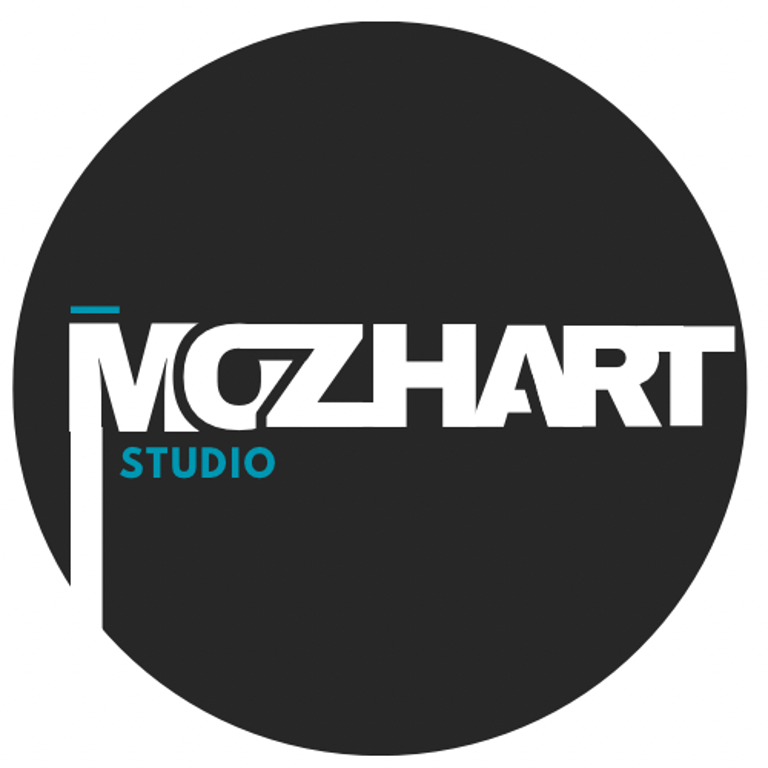 Mozhart art studio logo