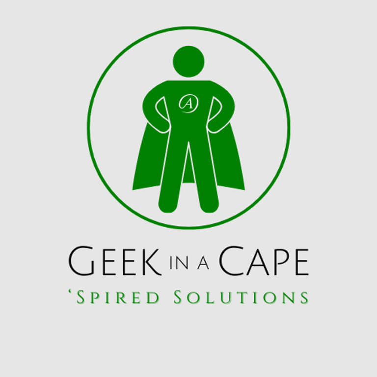 Geek in a Cape logo