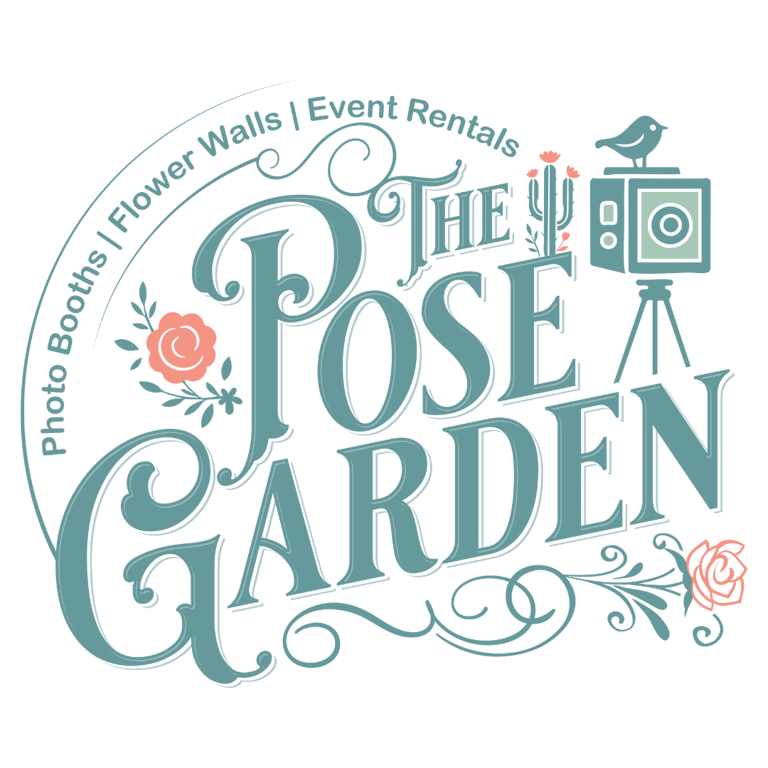 The Pose Garden | Phoenix, Arizona | Photo Booths | 360 Video Booths | Flower Walls | Audio Guestbooks | Champagne Walls logo