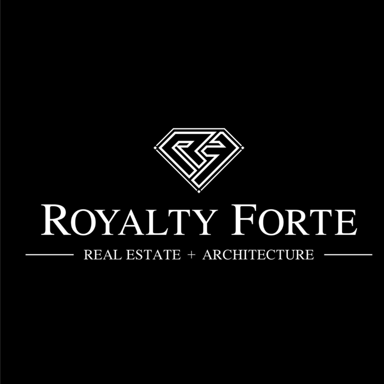 ROYALTY FORTE REAL ESTATE + ARCHITECTURE logo