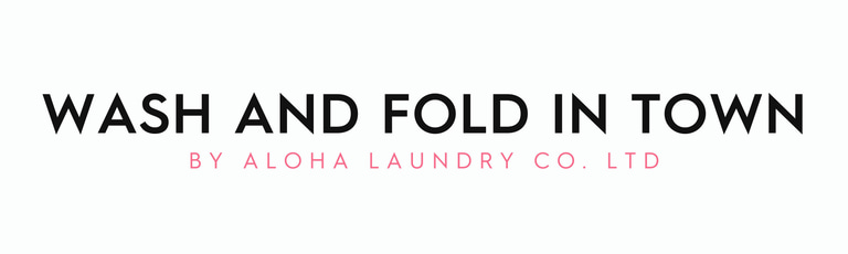 WASH & FOLD IN TOWN logo