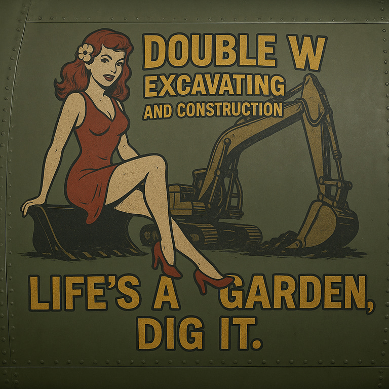 Double W Excavating and Construction logo
