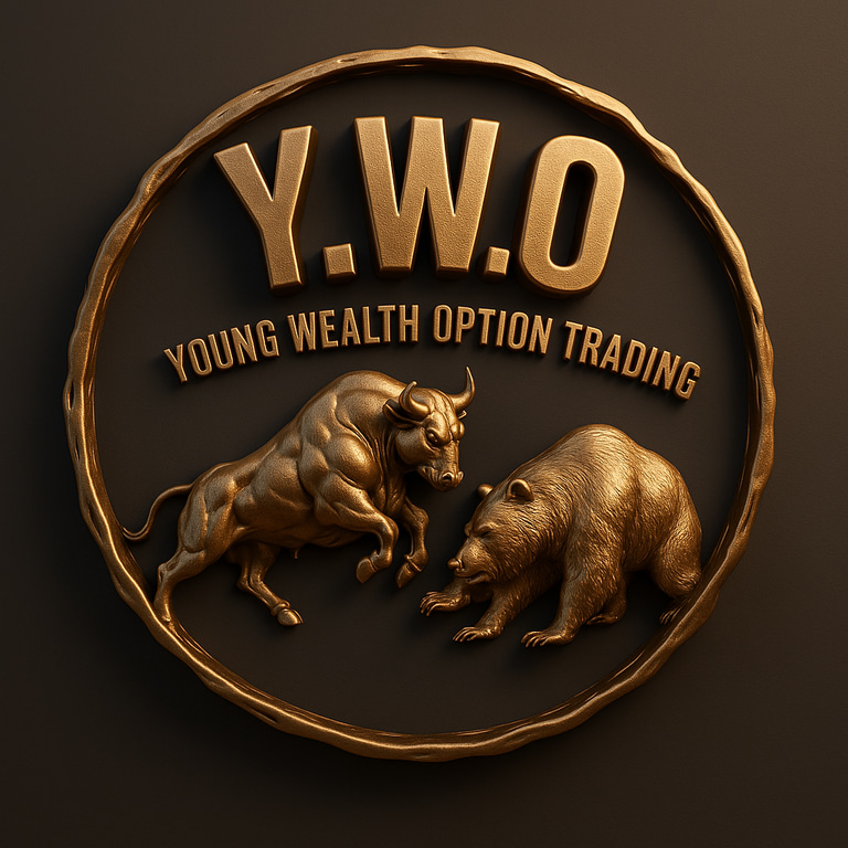 Young wealth options/ YWO logo