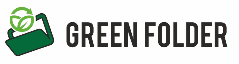 Green folder logo