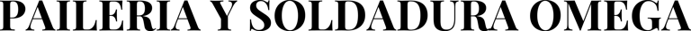 Paileria Y Soldadura Omega logo