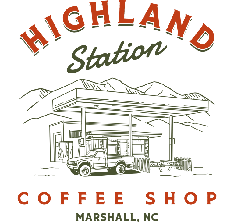 Highland Station Coffee Shop logo