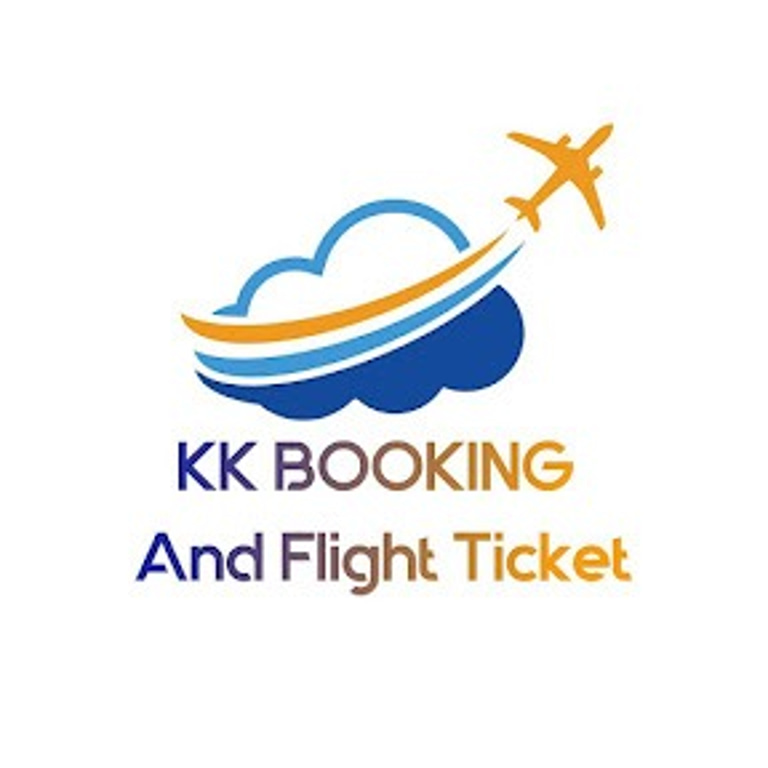 kk booking and flight ticket logo