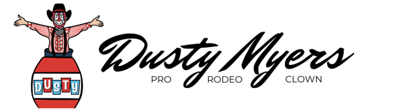 Dusty Myers Clown logo