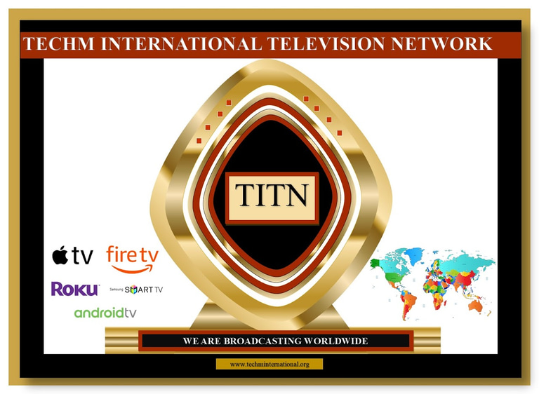 TECHM INTERNATIONAL TELEVISION NETWORK logo