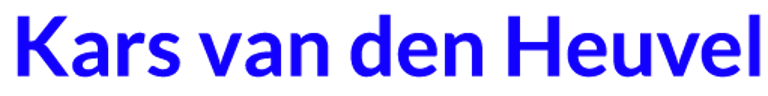 Kars van den Heuvel logo