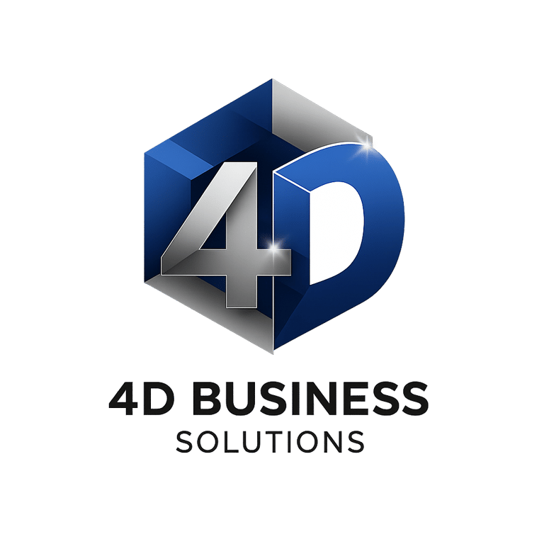 4D business solutions logo